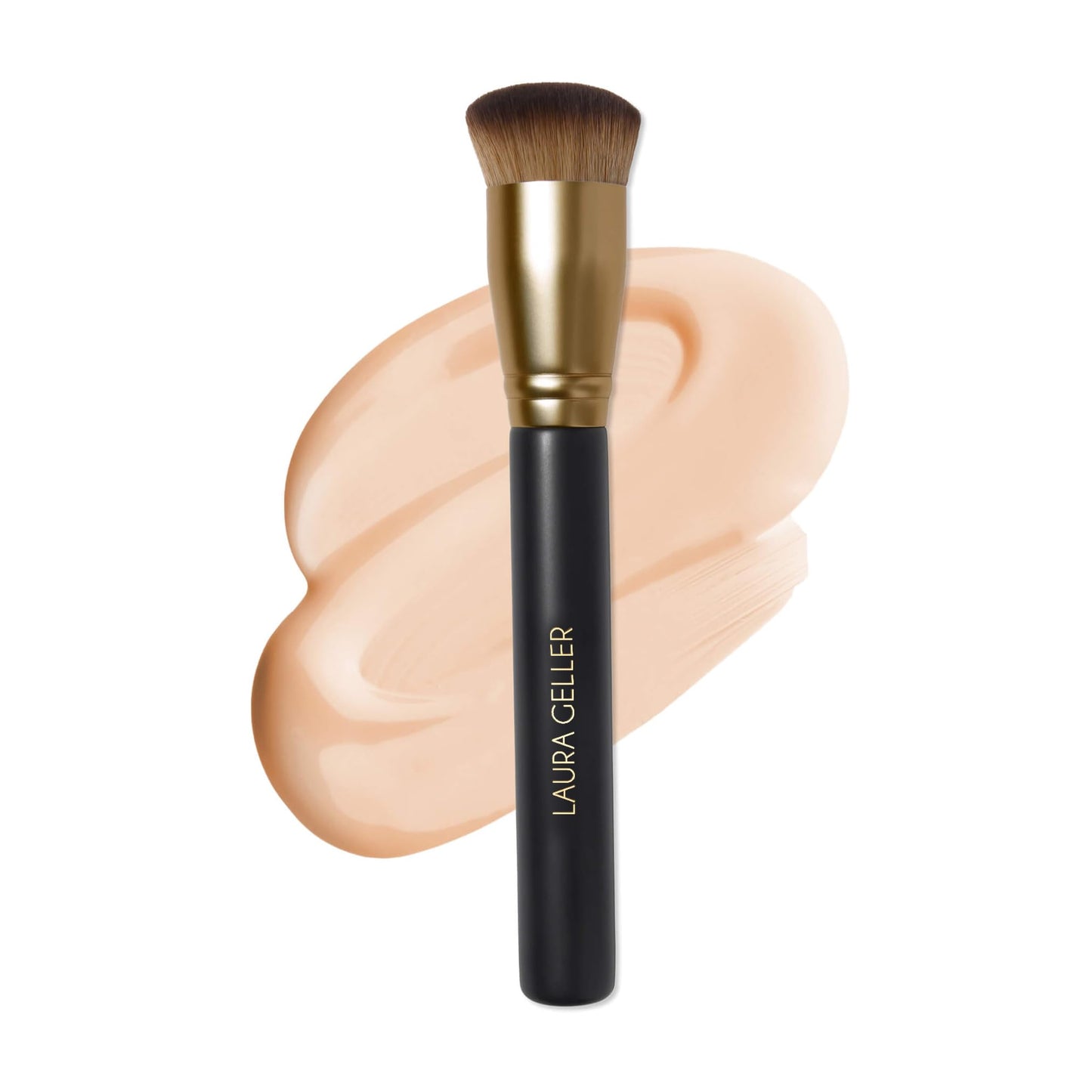 LAURA GELLER NEW YORK Cosmetic Professional Makeup Brushes - Cruelty-Free 02 Retractable Angled Kabuki Brush