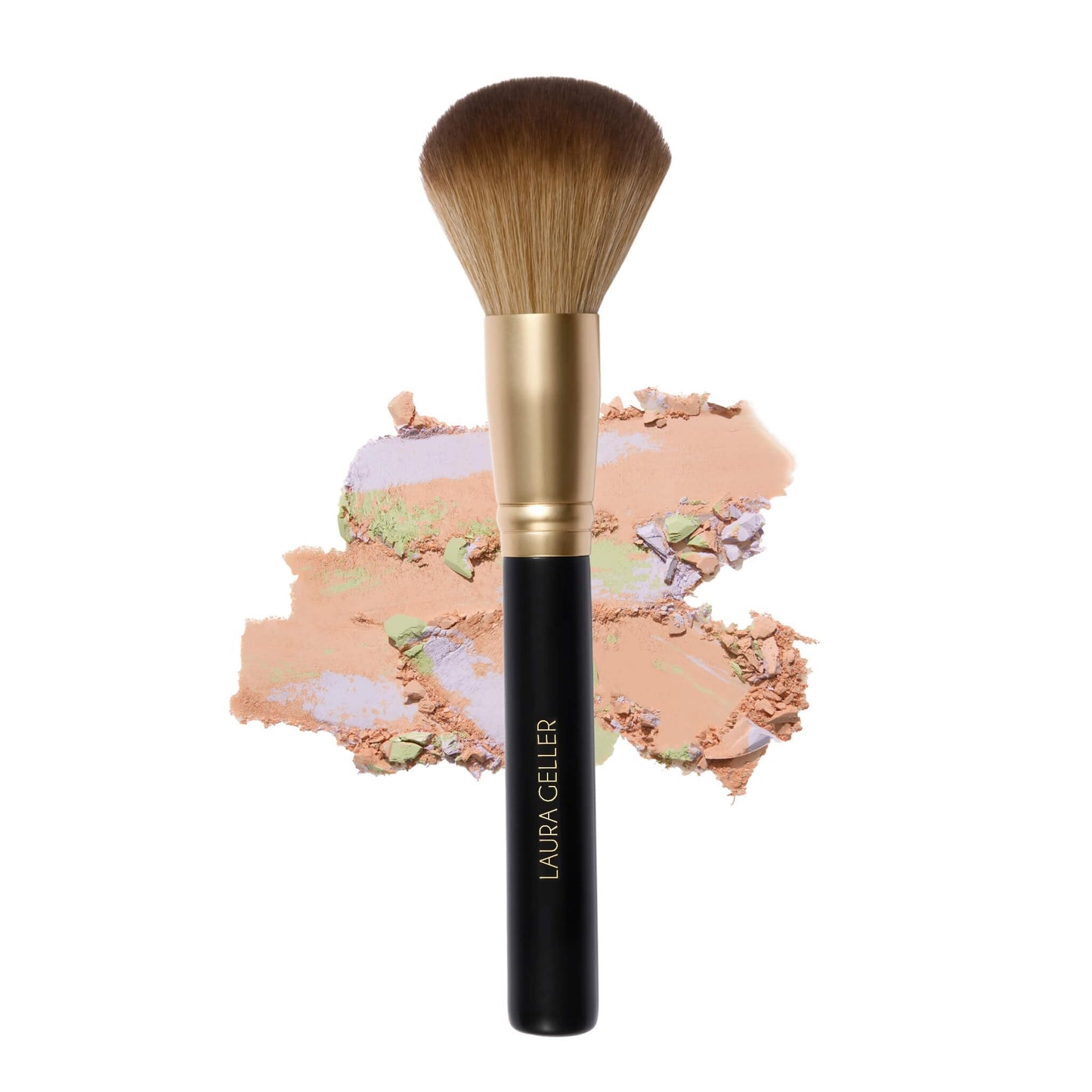 LAURA GELLER NEW YORK Cosmetic Professional Makeup Brushes - Cruelty-Free 02 Retractable Angled Kabuki Brush