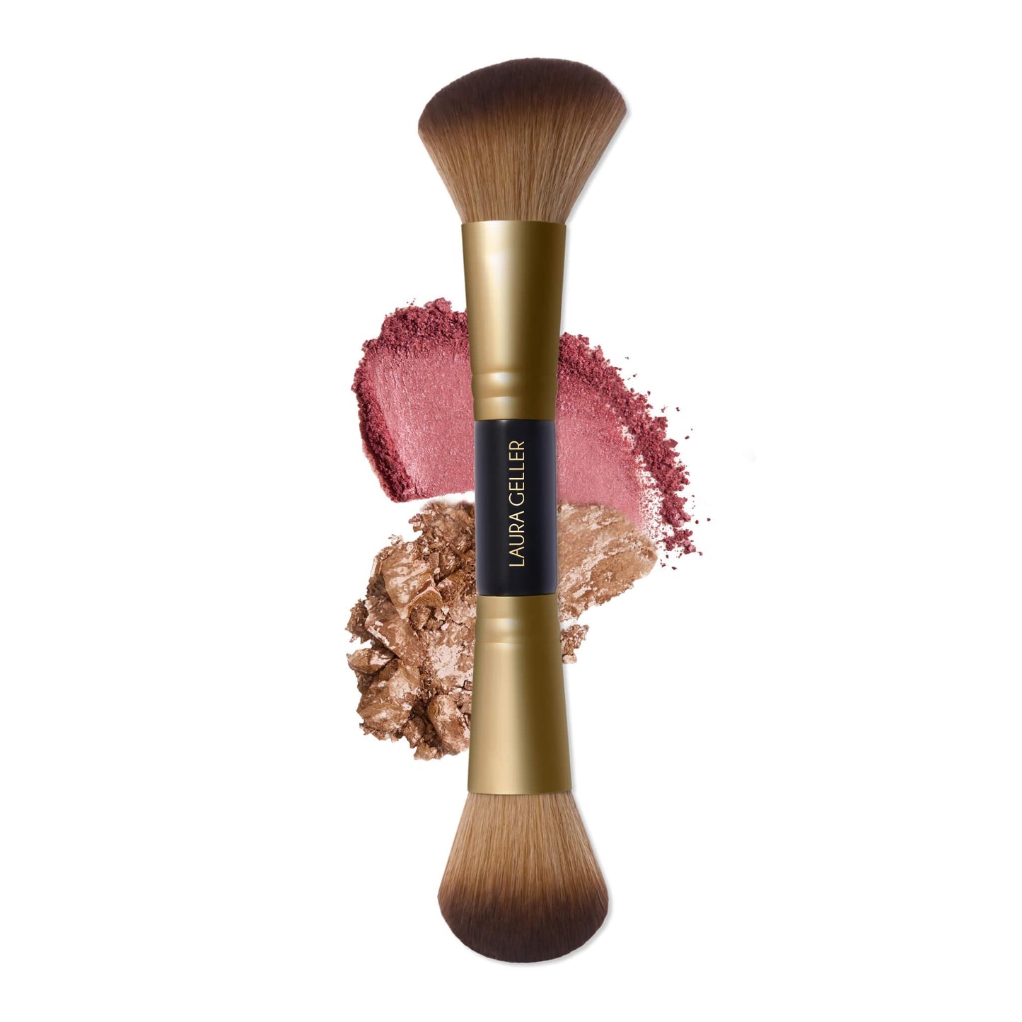 LAURA GELLER NEW YORK Cosmetic Professional Makeup Brushes - Cruelty-Free 02 Retractable Angled Kabuki Brush
