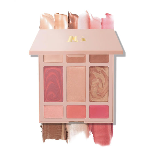 LAURA GELLER The Best of the Best Cream Full Face Palette | All-in-One Cream Face, Eye & Lip Palette | Blendable, Hydrating Makeup Made for Mature Skin