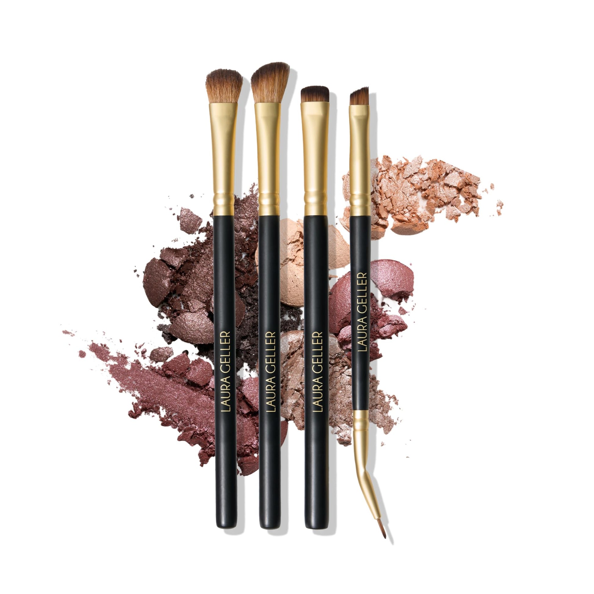 LAURA GELLER NEW YORK Cosmetic Professional Makeup Brushes - Cruelty-Free 02 Retractable Angled Kabuki Brush