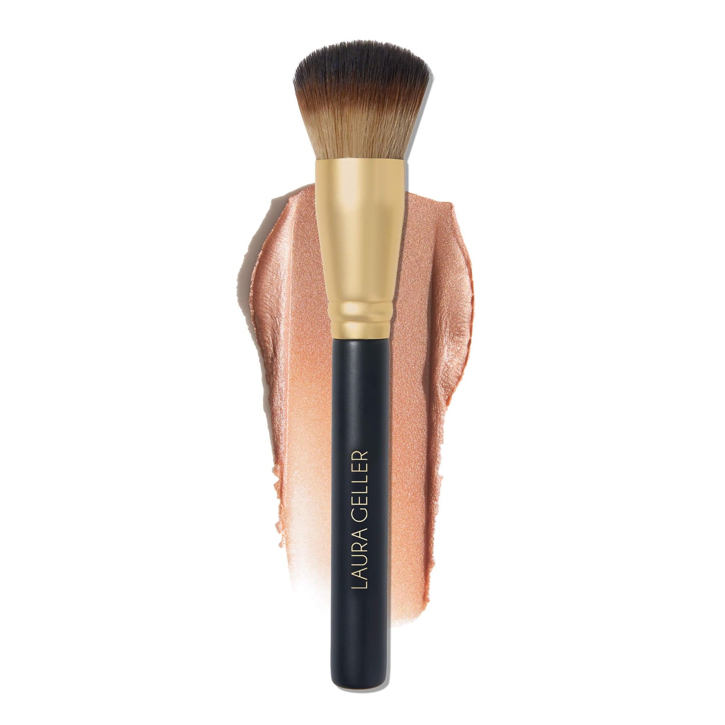 LAURA GELLER NEW YORK Cosmetic Professional Makeup Brushes - Cruelty-Free 02 Retractable Angled Kabuki Brush