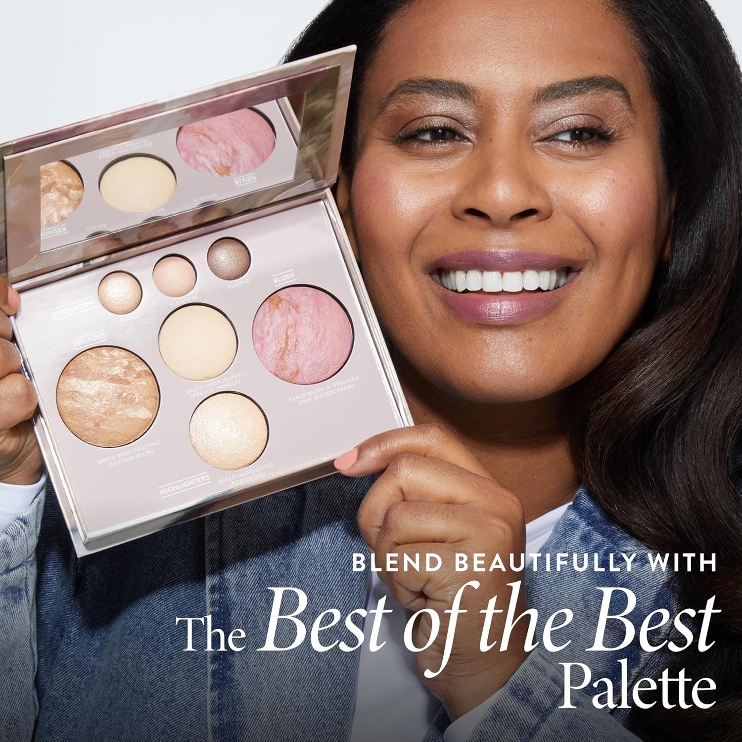 LAURA GELLER NEW YORK Cosmetic Professional Makeup Brushes - Cruelty-Free - 05 Full Face Brush Set 5pc